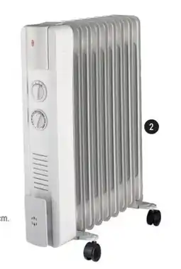 Espace emeraude Radiateur à bain d'huile 2000 W offre