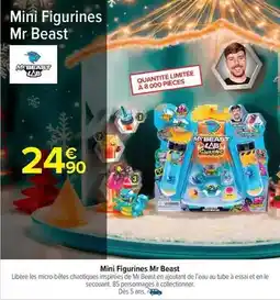 Carrefour Market Mrbeast lab - mini figurines offre