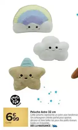 Carrefour Market Peluche astre offre