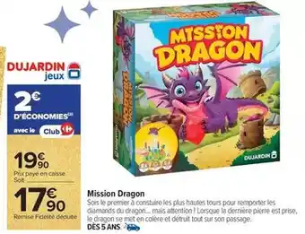 Carrefour Market Dujardin - mission dragon offre