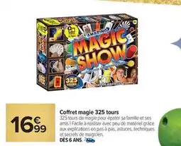 Carrefour Market Coffret magie 325 tours offre