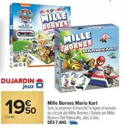 Carrefour Market Dujardin - mille bornes mario kart offre