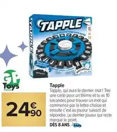 Carrefour Market Gp toys - tapple offre