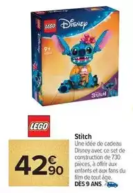 Carrefour Market Lego - stitch offre