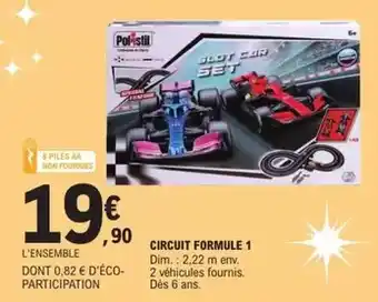 E.Leclerc Dim - circuit formule 1 offre