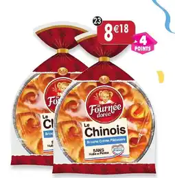Maximo Lot de 2 chinois à la crème pâtissière la fournée dorée offre