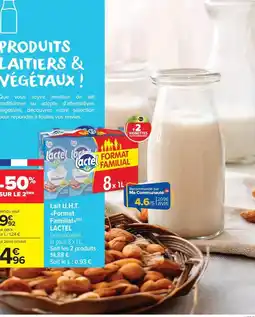 Carrefour Drive Lactel - lait u.h.t. format familial offre