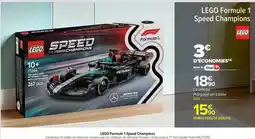 Carrefour Drive Lego - formule speed champignons offre