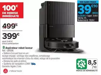 Carrefour Total - aspirateur robot laveur offre