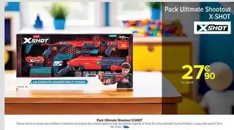 Carrefour Drive Zuru - pack ultimate shootout x shot offre