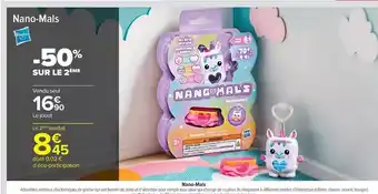 Carrefour Drive Hasbro - nano-mals offre