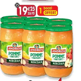 Maximo Lot de 5 bocaux de compote de pommes avec morceaux offre