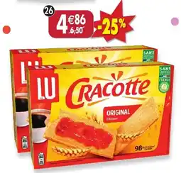 Maximo Lot de 2 paquets de 36 cracottes froment lu offre