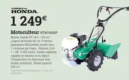 Espace emeraude Motoculteur offre