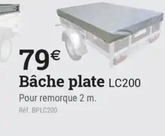 Espace emeraude Bâche plate LC200 offre