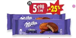 Maximo Lot de 2 paquets de choco supreme milka offre