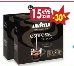 Maximo Lot de 2x2 paquets de café moulu espresso italiano lavazza- offre