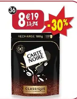 Maximo Eco-recharge de café soluble classique carte noire offre