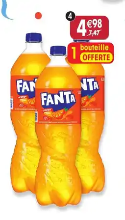 Maximo Lot de 2 bouteilles de fanta orange offre
