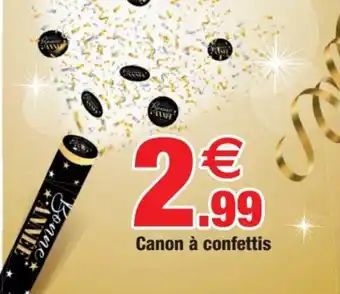 Canon à confettis
