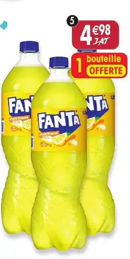 Maximo Lot de 2 bouteilles de Fanta citron offre
