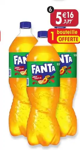 Maximo Lot de 2 bouteilles de fanta délice tropical offre