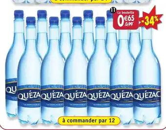 Maximo Lot de 2 packs. de 6 bouteilles de quézac offre