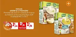 Coccinelle Supermarché KNORR & LA POTAGÈRE Velouté offre