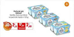 Coccinelle Supermarché YOPLAIT Perle de lait offre