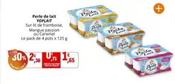 Coccinelle Supermarché YOPLAIT Perle de lait offre