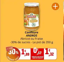 Coccinelle Supermarché ANDROS Confiture offre