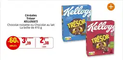Coccinelle Supermarché KELLOGG'S Céréales Trésor offre