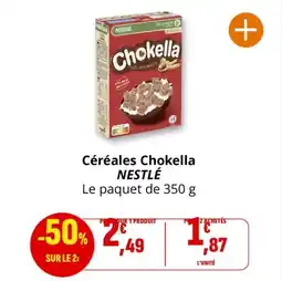 Coccinelle Supermarché NESTLÉ Céréales Chokella offre