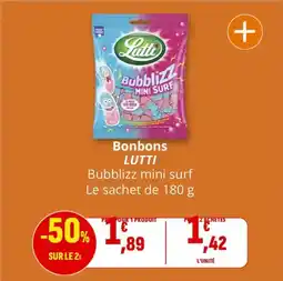 Coccinelle Supermarché LUTTI Bonbons offre