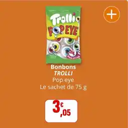 Coccinelle Supermarché TROLLI Bonbons offre