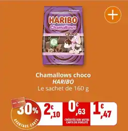 Coccinelle Supermarché HARIBO Chamallows choco offre