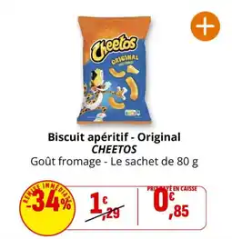Coccinelle Supermarché CHEETOS Biscuit apéritif - Original offre