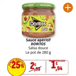Coccinelle Supermarché DORITOS Sauce apéritif offre