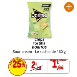 Coccinelle Supermarché DORITOS Chips Tortilla offre