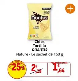 Coccinelle Supermarché DORITOS Chips Tortilla offre