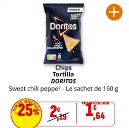 Coccinelle Supermarché DORITOS Chips Tortilla offre