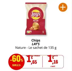 Coccinelle Supermarché LAY'S Chips offre