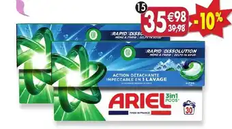 Lot de 2 boîtes de lessive