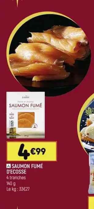 Leader Price Saumon fumé d'Ecosse offre