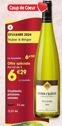Maximo Sylvaner 2024 huber & bléger offre