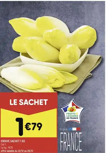 Leader Price Endive sachet 1 kg offre