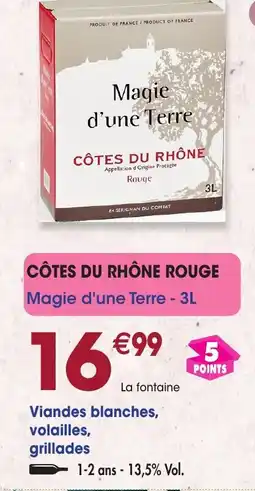 Maximo Côtes du rhône rouge offre