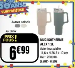 La Foir'Fouille Mug isotherme offre