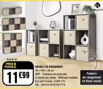 Meuble de rangement