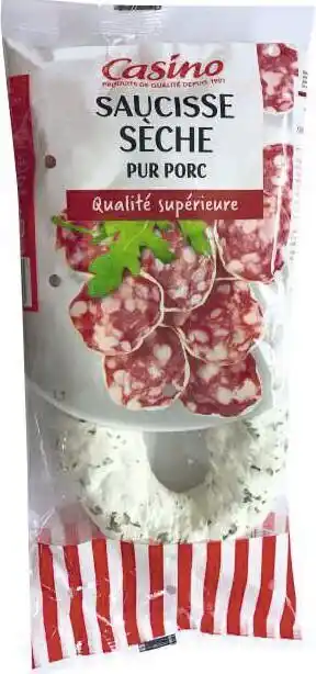 Spar SAUCISSE SÉCHE PUR PORC offre